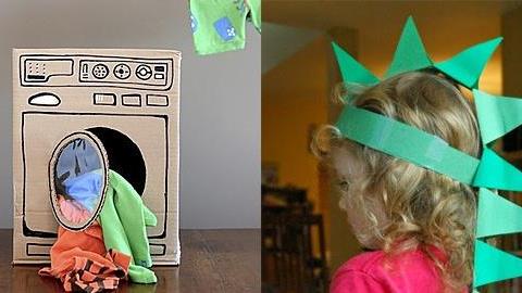 10 παιχνίδια που μπορείτε να φτιάξετε με τα πιο απλά υλικά!