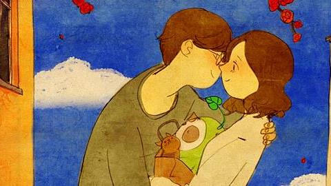 H αγάπη είναι στιγμές: 15 σκίτσα που θα κάνουν την καρδιά σας να λιώσει