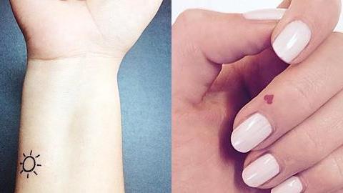 26 χαριτωμένα σχέδια για μικροσκοπικά τατουάζ