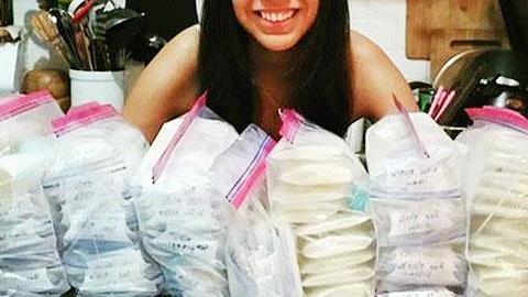 Μητέρα δωρίζει περισσότερα από 60 λίτρα γάλακτος μετά την απώλεια του μωρού της