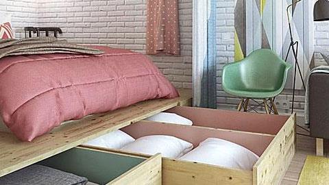 10 τέλειες ιδέες οργάνωσης για μικρούς χώρους