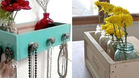 18 απίστευτοι τρόποι να αξιοποιήσετε ένα παλιό συρτάρι! 