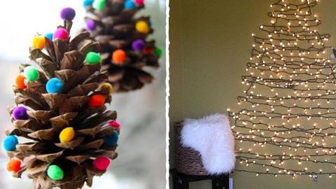 10 πρωτότυπες ιδέες για τον χριστουγεννιάτικο στολισμό