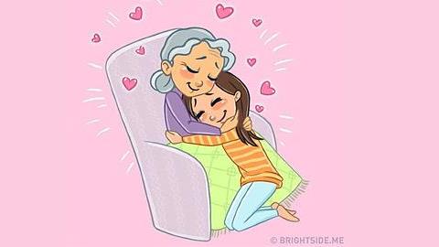 Γιαγιά, σε λατρεύω γιατί…