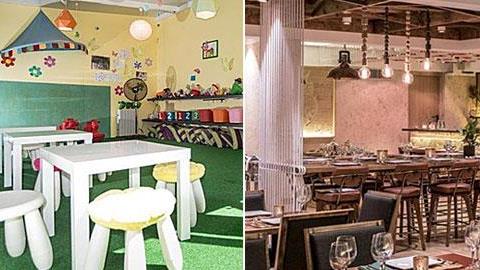 6 υπέροχοι χώροι με φαγητό για τους μεγάλους και παιχνίδι για τα παιδιά!