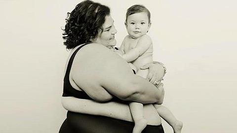 Το συγκινητικό μήνυμα μιας υπέρβαρης μαμάς