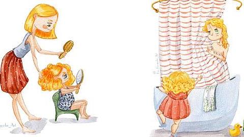 «Η ζωή με την κόρη μου δεν είναι ποτέ βαρετή!»: Τα τρυφερά σκίτσα μιας μαμάς