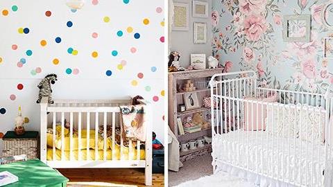 Πώς να κάνετε κουκλίστικο το βρεφικό δωμάτιο χωρίς να ξοδευτείτε 