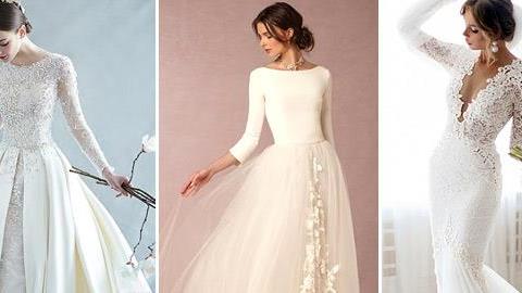 14 παραμυθένια χειμωνιάτικα νυφικά που θα ζηλέψετε