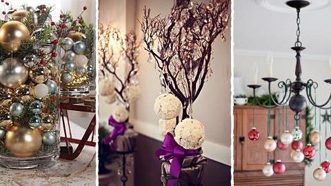 Τι να κάνετε με τα στολίδια που περισσεύουν: 10 έξυπνοι τρόποι να τα αξιοποιήσετε