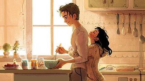 7 τρυφερά σκίτσα που δείχνουν ότι η αγάπη βρίσκεται στα μικρά πράγματα