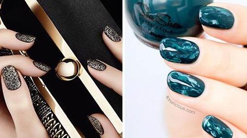 18 μεταλλικά σχέδια μανικιούρ που θα λατρέψετε!