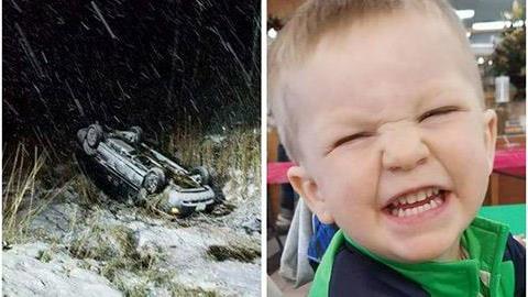 «Αν ο γιος μου δεν καθόταν στο παιδικό κάθισμα, το ατύχημά μας θα είχε διαφορετική κατάληξη...»