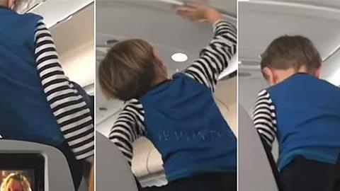 3χρονο παθαίνει κρίση υστερίας σε 8ωρη πτήση και η αντίδραση της μητέρας του διχάζει