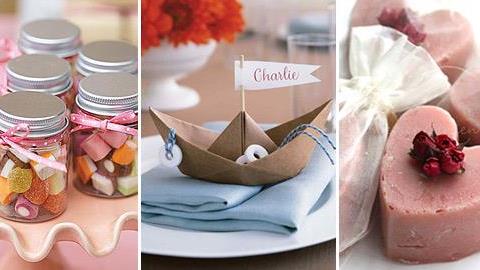 10 χειροποίητα δωράκια για τους καλεσμένους της βάφτισης!