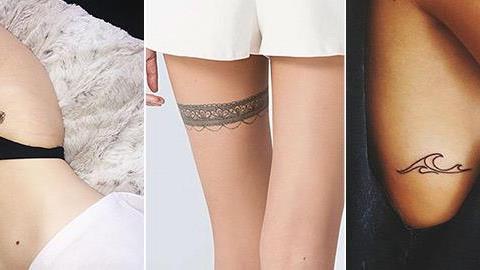 15 διακριτικά τατουάζ σε σέξι σημεία