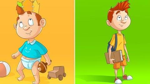 Τα 4 στάδια στην ανατροφή των παιδιών