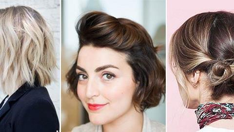 7 εύκολα χτενίσματα για κοντά μαλλιά