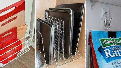 15 έξυπνοι τρόποι να οργανώσετε την κουζίνα σας