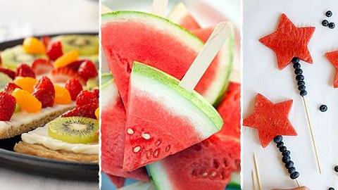 5 δροσερά καλοκαιρινά σνακ με φρούτα για παιδιά