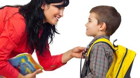 Η πρώτη μέρα της μαμάς στο σχολείο