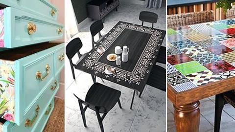 Πώς να κάνετε τα έπιπλά σας σαν καινούρια: 10 πρωτότυποι τρόποι