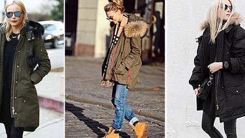 Πώς να φορέσετε το παρκά φέτος τον χειμώνα