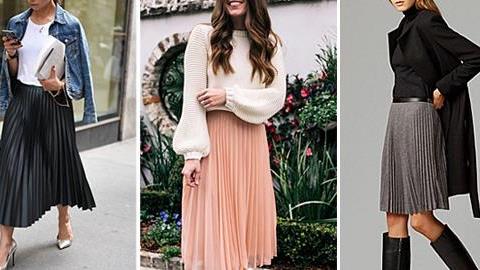 10 τρόποι να φορέσετε την πλισέ φούστα