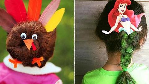 Τα πιο αστεία και εντυπωσιακά αποκριάτικα χτενίσματα για παιδιά