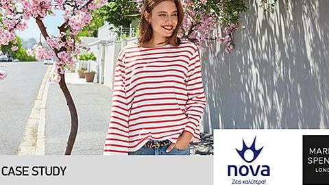 Συνεργασία Nova και Marks & Spencer: Αναβάθμιση εμπειρίας πελάτη στη λιανική πώληση