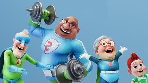 ΧΟΠΑ Ήρωες 112: Τα παιδιά μαθαίνουν πώς να προστατεύσουν τον παππού και τη γιαγιά από το εγκεφαλικό