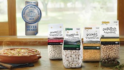 4 Αργυρά Βραβεία Ποιότητας κέρδισε η ΑΒ Βασιλόπουλος για τη σειρά οσπρίων της 