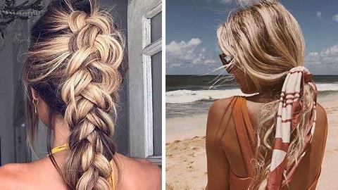 Τα πιο βολικά χτενίσματα για την παραλία!