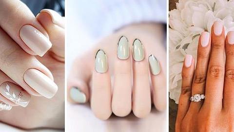 Nυφικά νύχια: 20 εντυπωσιακές ιδέες για να λάμψετε την ημέρα του γάμου σας