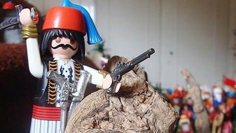 Ζήστε την Ελληνική Επανάσταση του 1821 μέσα από φιγούρες Playmobil