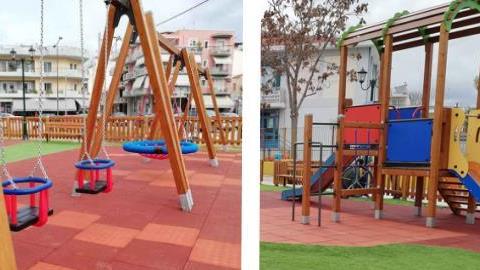 Λειτούργησε η πρώτη πιστοποιημένη για ΑμεΑ παιδική χαρά στην Κόρινθο