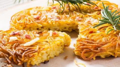 Αυθεντική ιταλική μακαρονόπιτα με μπέικον