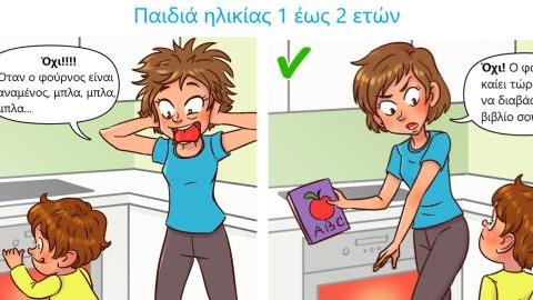 Πώς να πειθαρχήσετε ένα παιδί ανάλογα με την ηλικία του