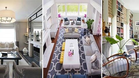 Πώς να κάνετε ένα στενόμακρο σαλόνι να φαίνεται μεγάλο και άνετο!