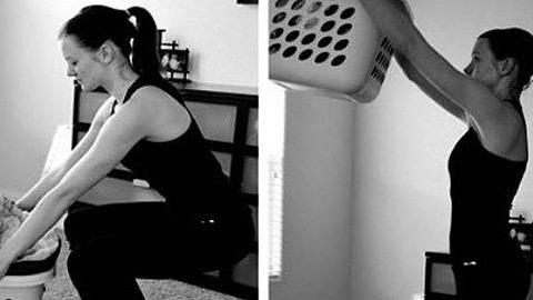 5 εύκολες ασκήσεις γυμναστικής ενώ κάνετε δουλειές στο σπίτι