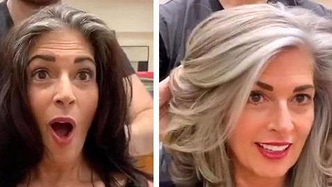 Γυναίκες αφήνουν άσπρα τα μαλλιά τους και το αποτέλεσμα είναι εντυπωσιακό!