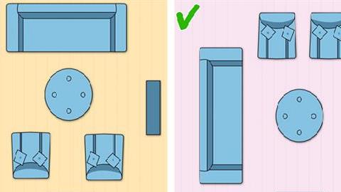 Πώς να κάνεις το σαλόνι σου να φαίνεται πιο ευρύχωρο!