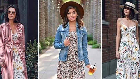 Πώς να φορέσετε σωστά το λουλουδάτο φόρεμα για να είστε πάντα κομψή!