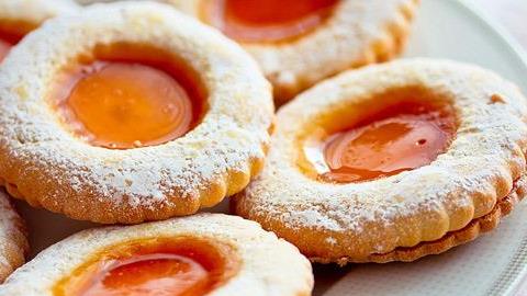 Τα πιο νόστιμα μπισκότα με γέμιση μαρμελάδα πορτοκάλι!