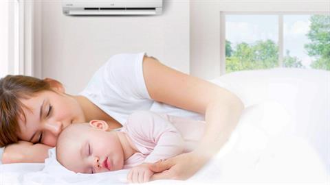Κλιματιστικό και βρέφος: τι πρέπει να προσέχουμε για να είναι το μωρό μας ασφαλές (και από τον Covid-19)