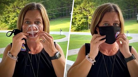 Δασκάλα παρουσιάζει αξεσουάρ που κάνει τη μάσκα πιο άνετη και γίνεται viral