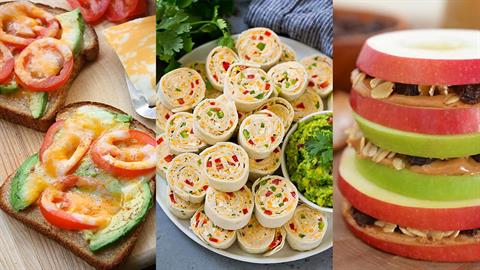 Εύκολα και υγιεινά σνακ για να πάρουν τα παιδιά στο σχολείο!