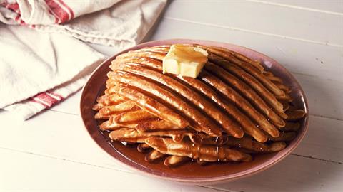 Κολασμένες και αφράτες βάφλες (χωρίς βαφλιέρα)