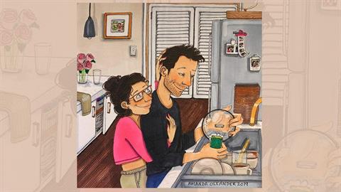 «Η αγάπη δεν χάνεται με τα χρόνια, πολλαπλασιάζεται»: 10 τρυφερά σκίτσα