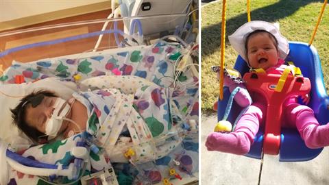 Μωράκι πήρε δώρο για τα πρώτα του γενέθλια μια καινούρια καρδιά που του έσωσε τη ζωή!